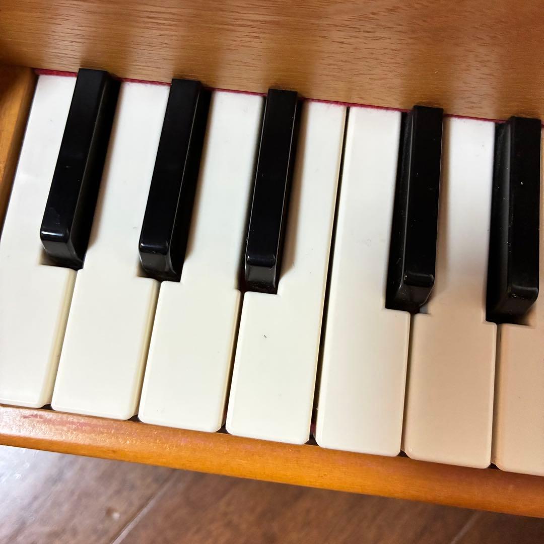 河合楽器KAWAI グランドピアノ ナチュラル　ミニ　トイ　おもちゃ　木製ピアノ