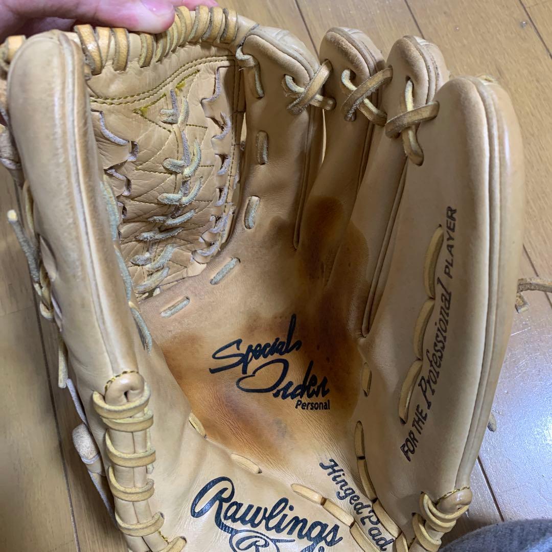 Rawlings ヤクルト　五十嵐亮太　直筆サイン　支給品　実使用グローブ