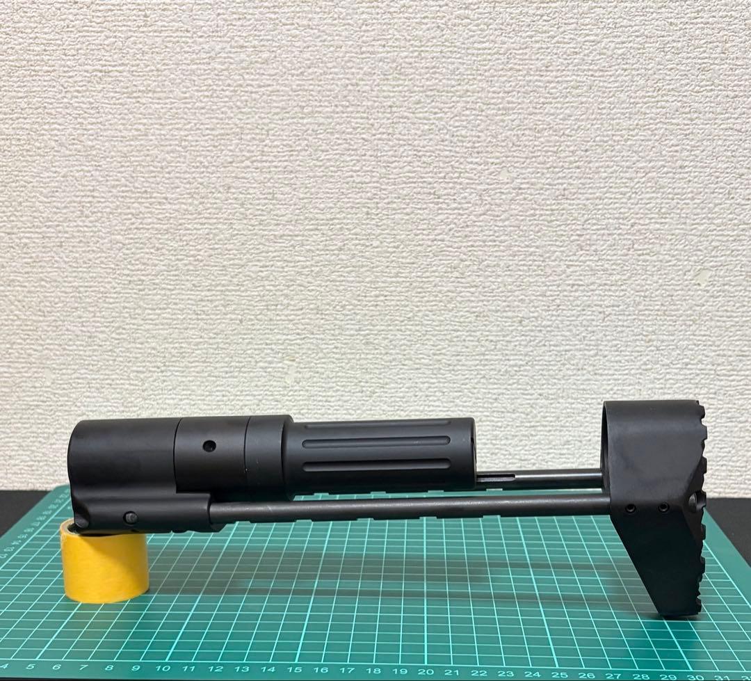 M4 電動ガン用 PDW ワイヤーストック 伸縮式 コンパクトカービンストック