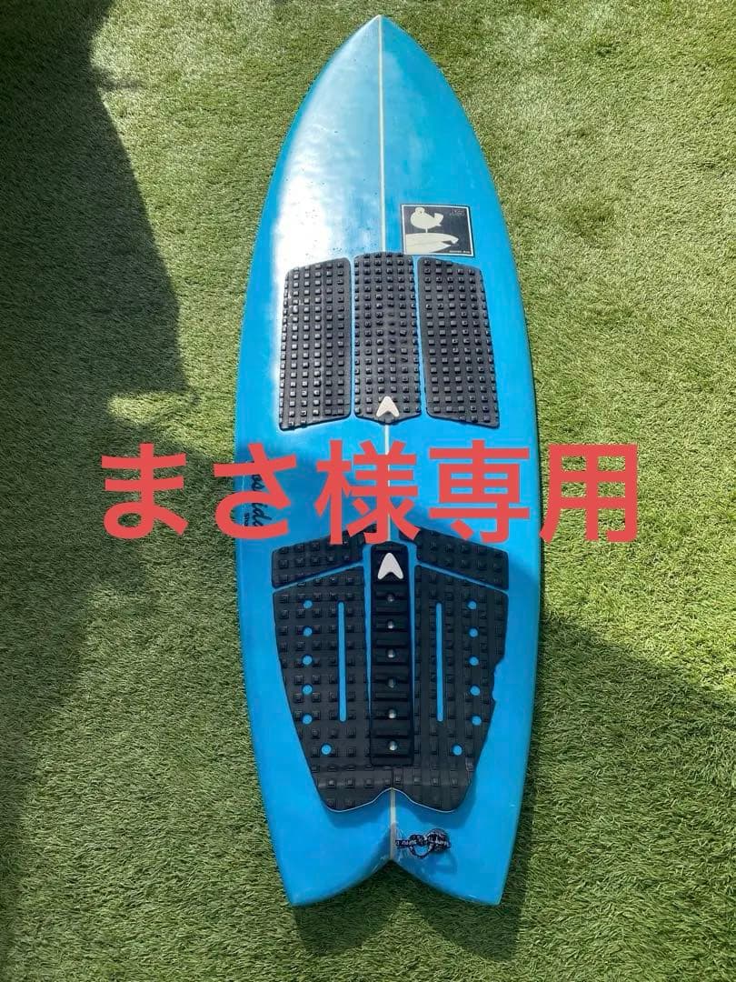 まさ　ショートボード 5'6\" 青