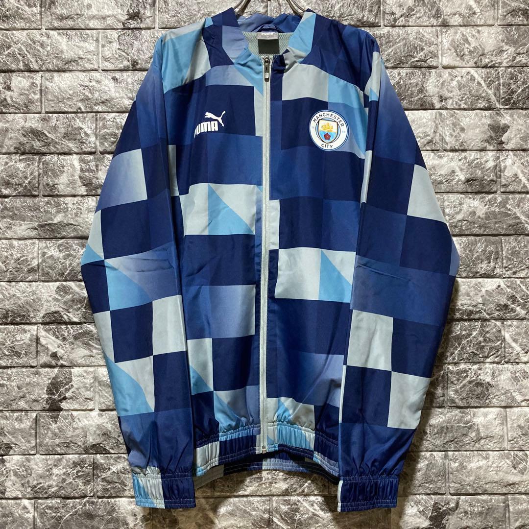 新品 PUMA MANCHESTER CITY ジャケットマンC シティ S