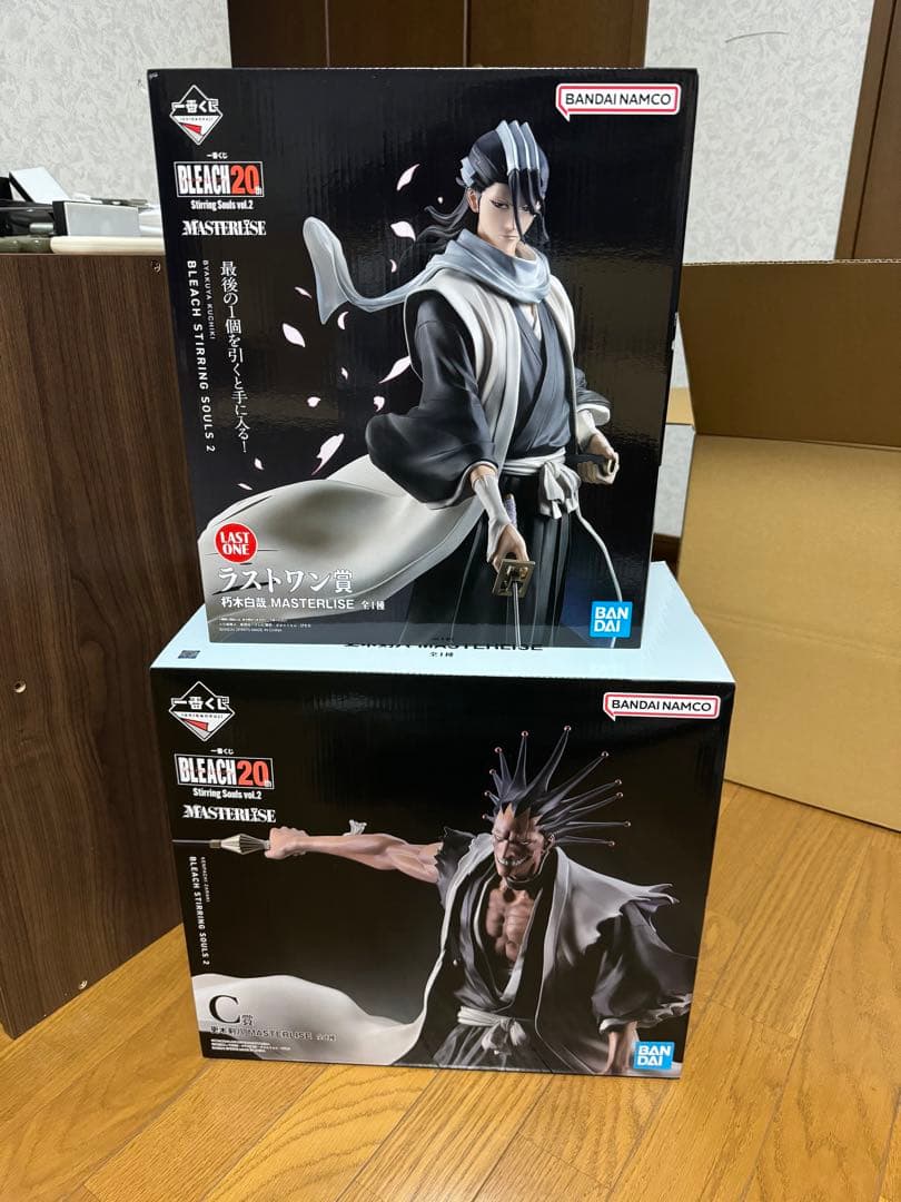 一番くじ　BLEACH 朽木白哉　更木剣八　セット