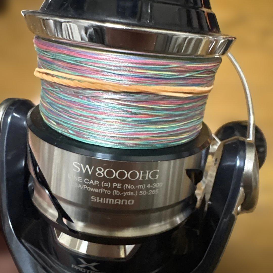 21ツインパワーSW8000hg スピニングリール