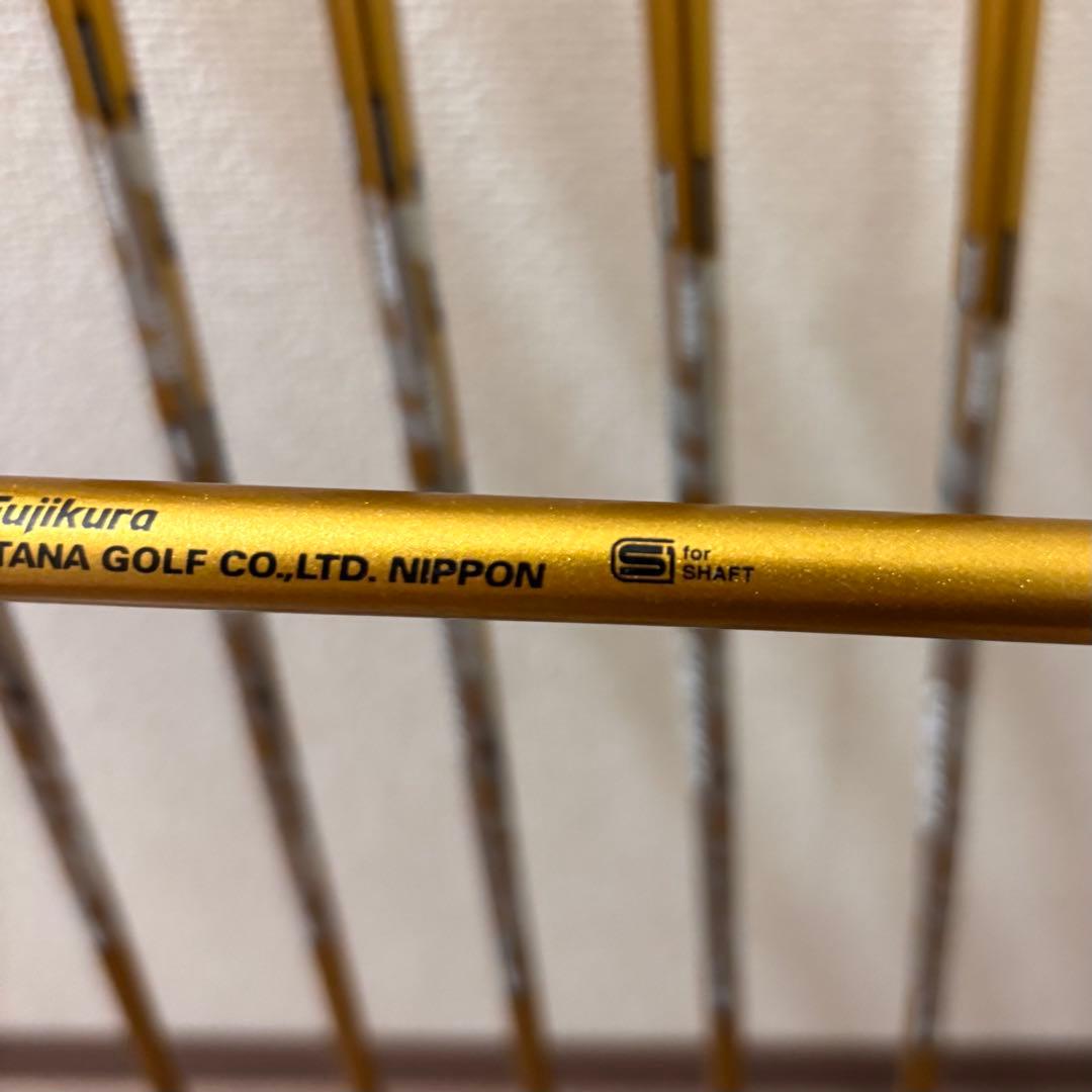 豪華7本✨カタナゴルフ SWORD ATC589-α スピーダー SR アイアン