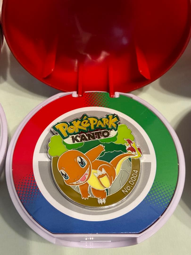 ポケパーク カントー ピンズ 3個セット