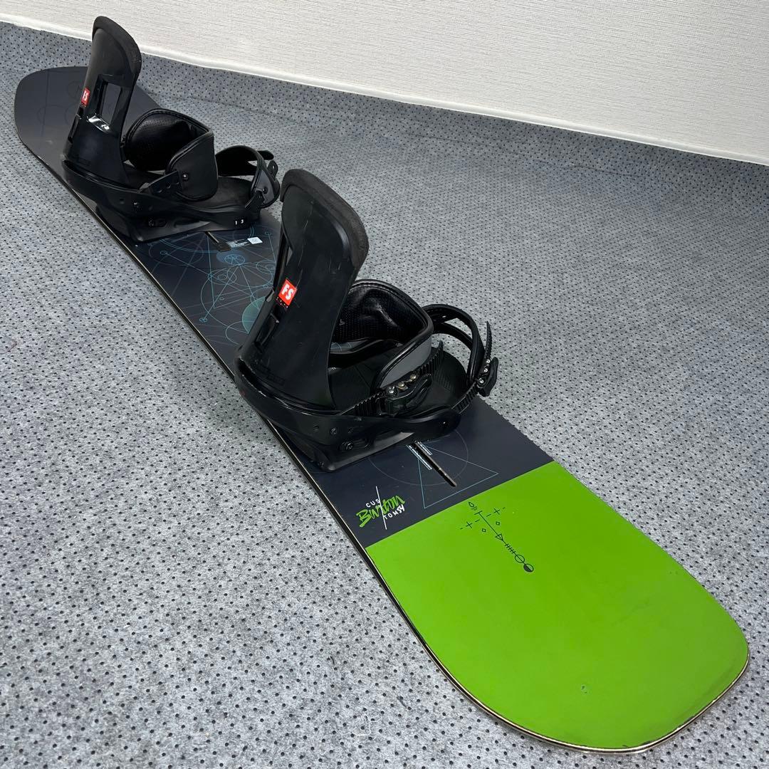 10回使用 154cm BURTON CUSTOM×FREESTYLE Lサイズ