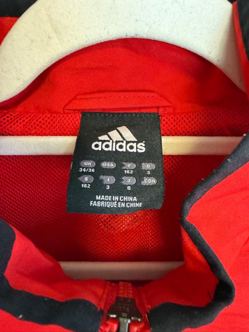 【希少】adidas ACミラン ジャージ セットアップ 上下 Sサッカー