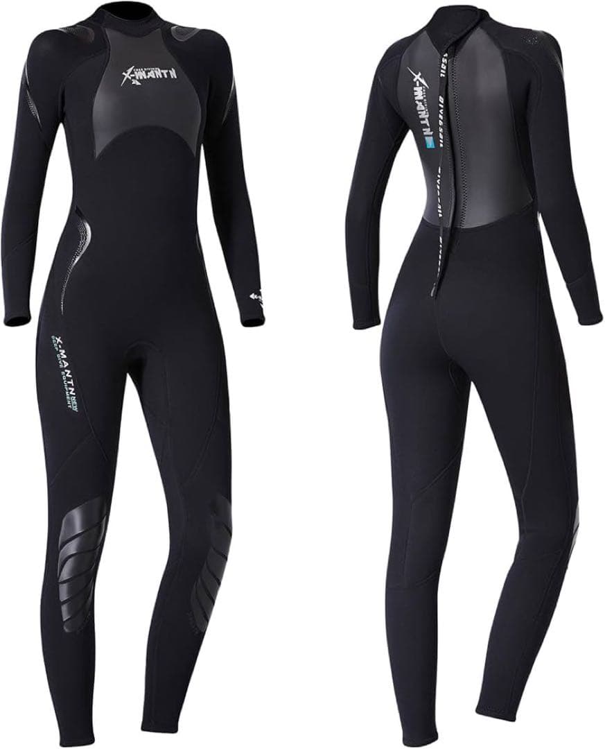 ☘️ウエットスーツ レディース 3mm フルスーツ ダイビング XS