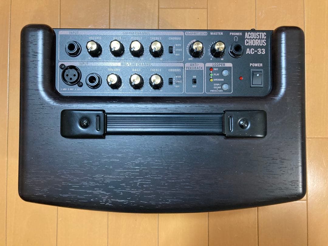 AC-33ローランド アコースティックアンプ RW 純正ACアダ付 送料込
