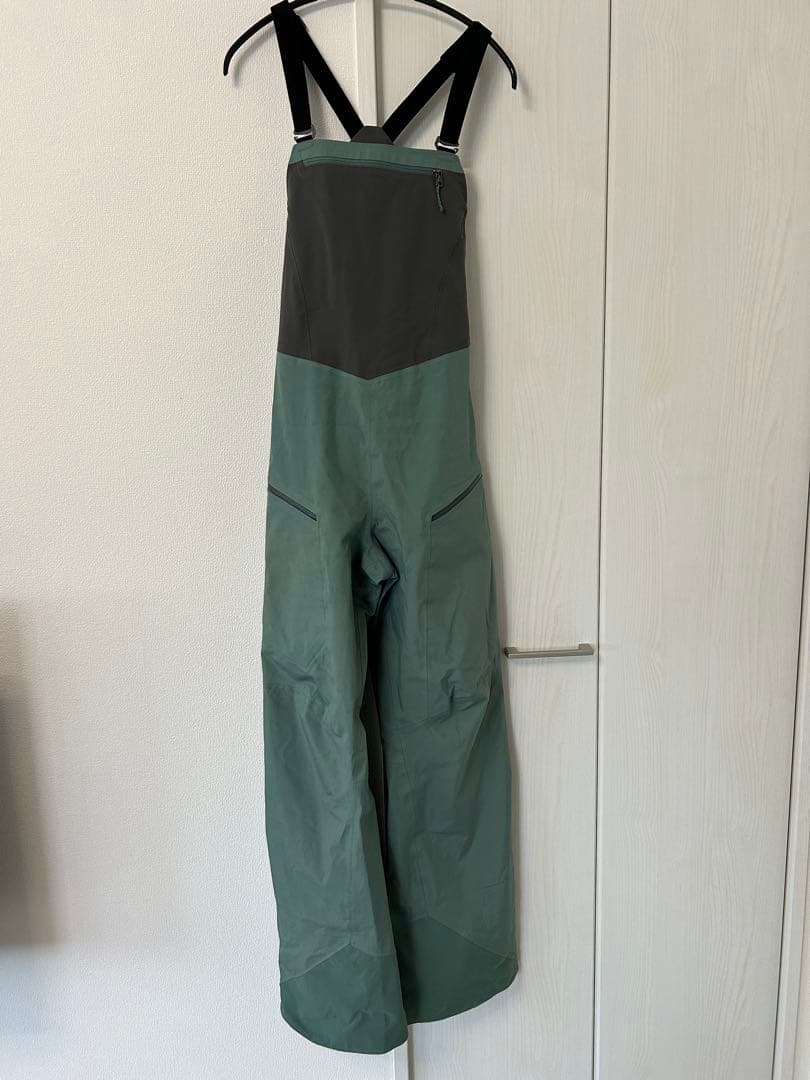 patagonia スノーボードウェア M グレー/グリーン