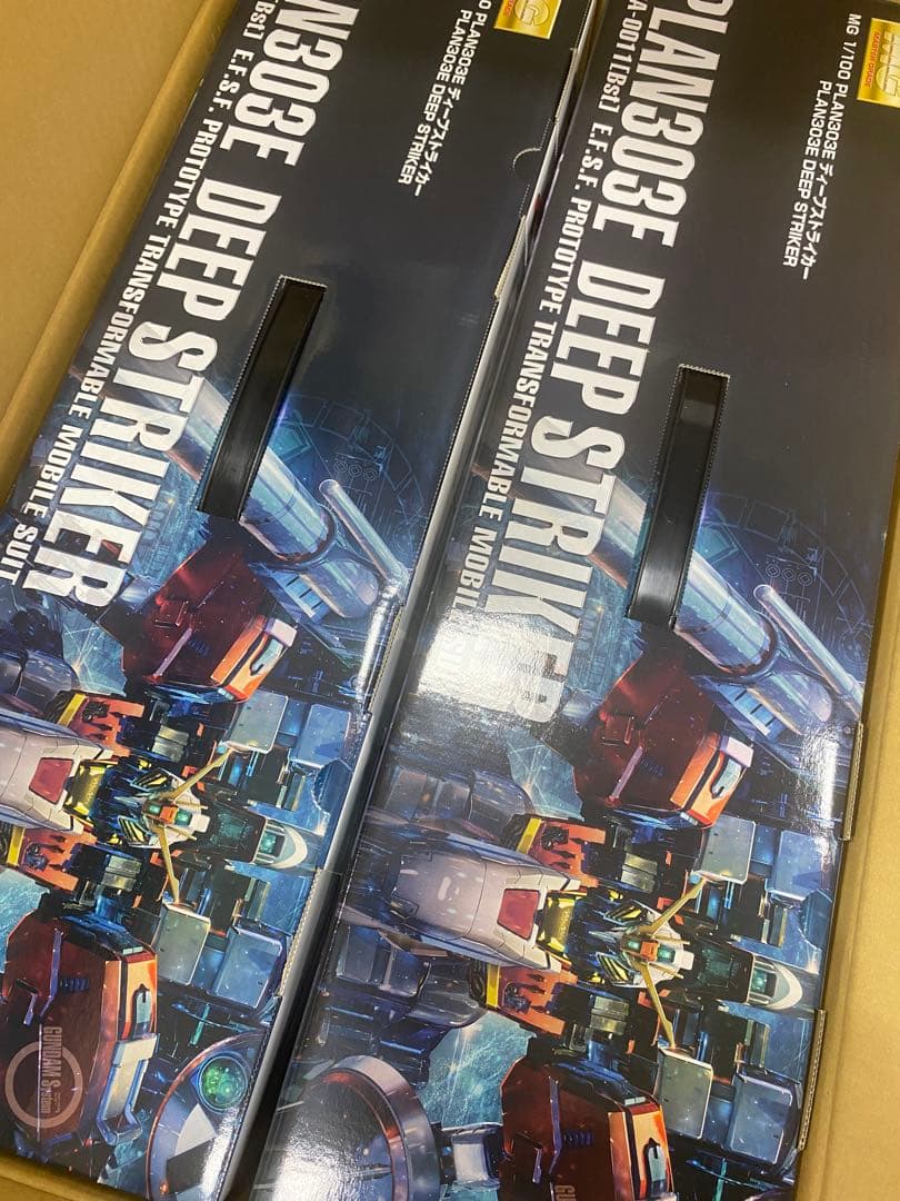 新品2点ガンプラ MG 1/100 PLAN303E DEEP STRIKER