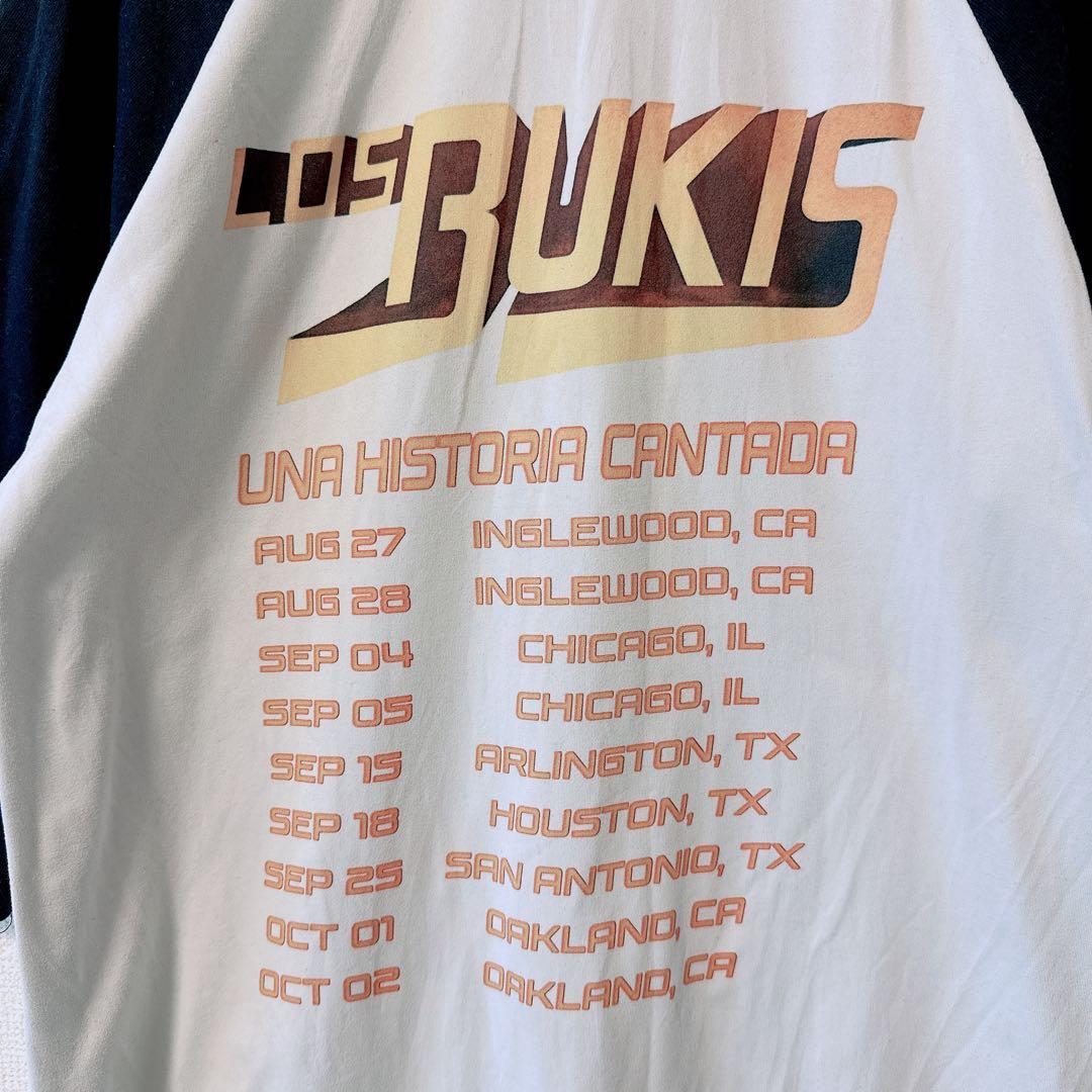 Los Bukis 25周年 ツアーTシャツ USA製 七分袖 ラグラン 両面