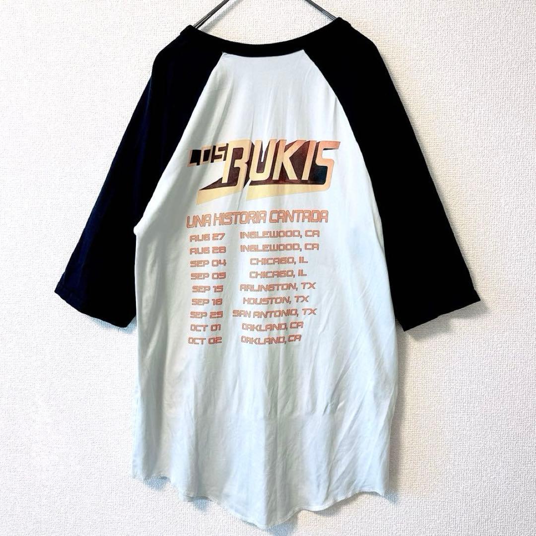 Los Bukis 25周年 ツアーTシャツ USA製 七分袖 ラグラン 両面