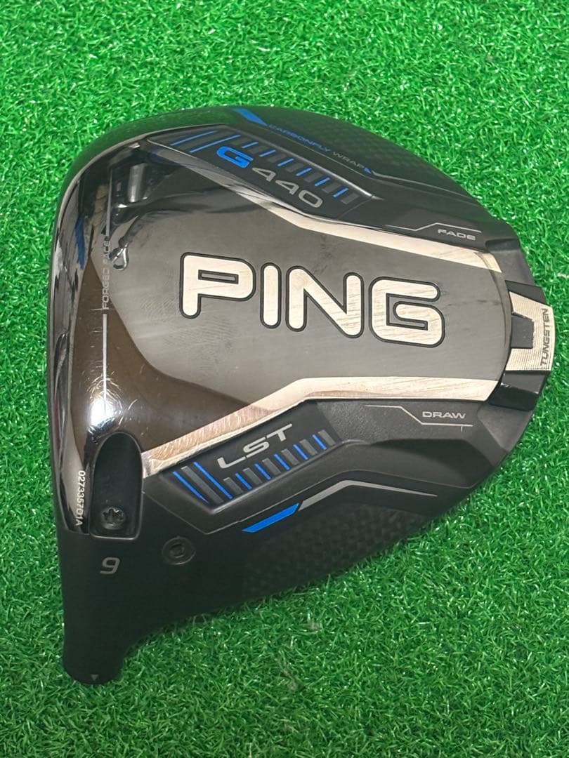 PING G440 LST ドライバー　9度　ヘッド＋ヘッドカバー　レフティ