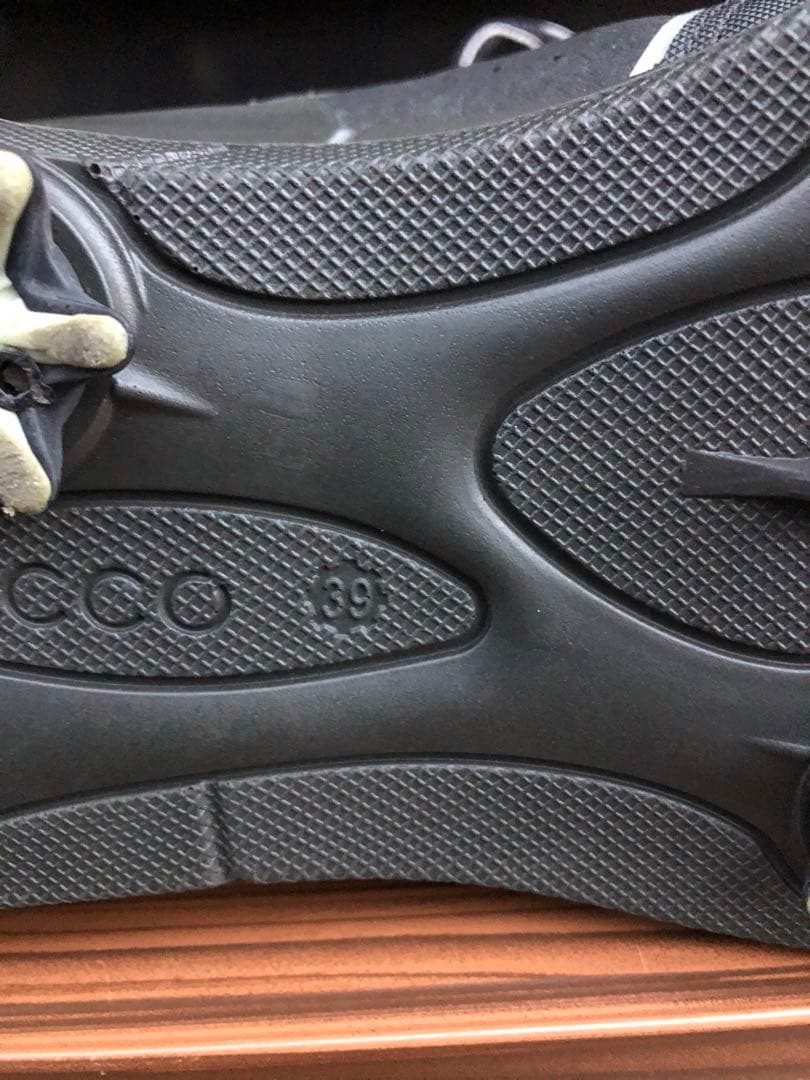 超美品 ECCO ゴルフシューズ 39 24.5cm ソフトスパイク