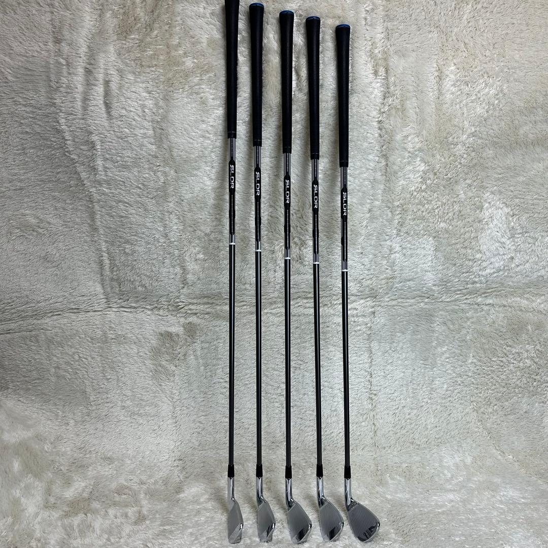 【左利き】テーラーメイド　SLDR　5本　アイアンセット　TM7-214