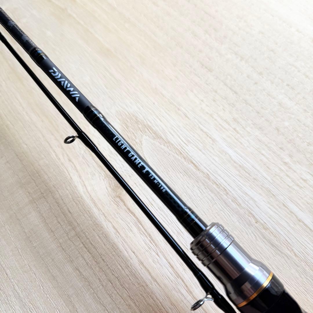DAIWA LIGHT GAME X 73 M-190 ロッド