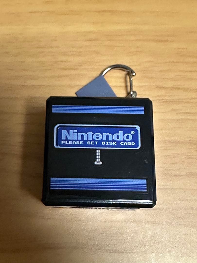任天堂ミュージアム　ゲームキューブ　ファミコン　起動音キーホルダー　2点