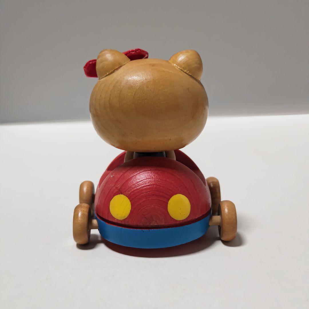 《激レア》ハローキティ ウッドコレクション◇木製 置物3点セット◇2000年製◇