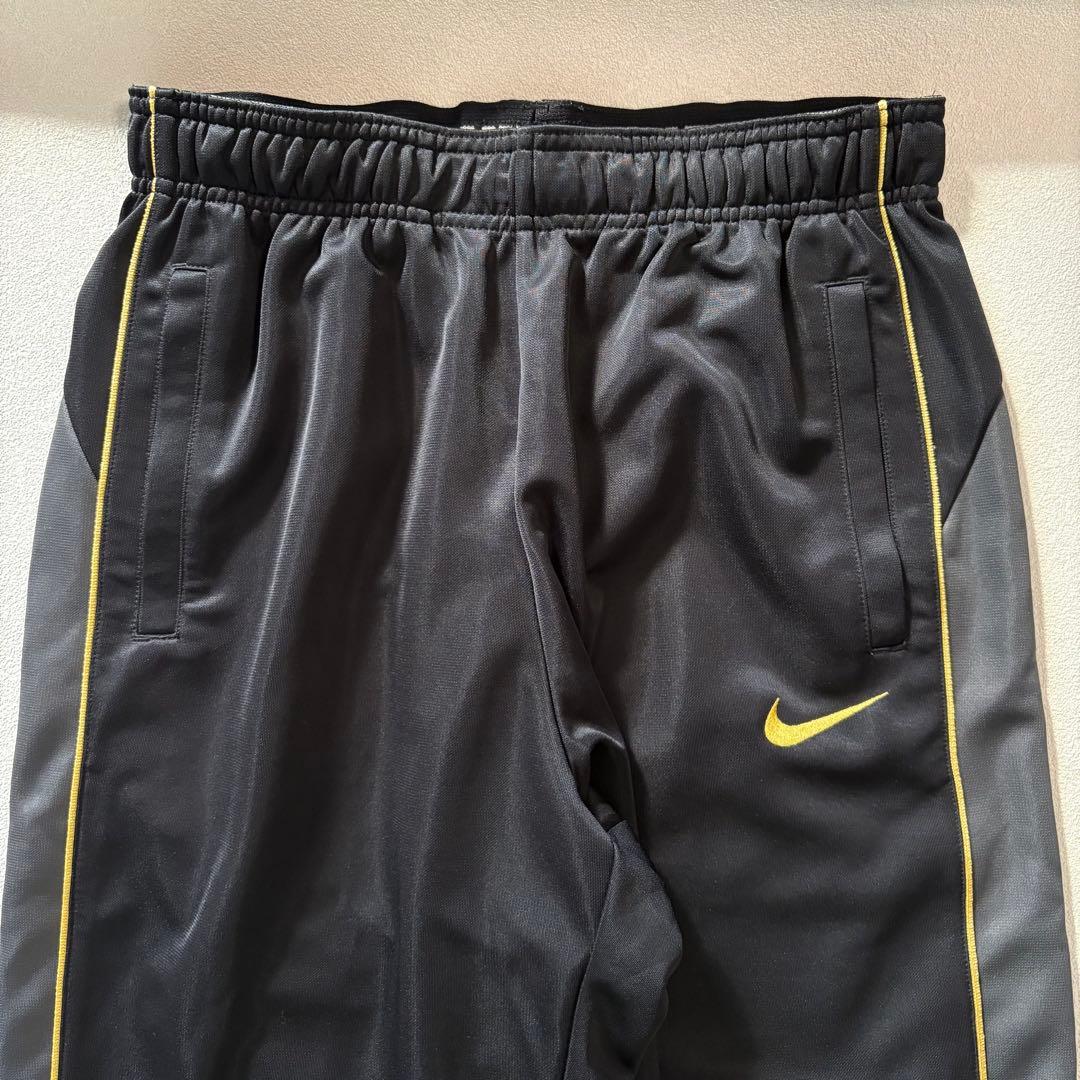 美品✨ NIKE ナイキ ジャージ 上下セット 黒 ゴールドM トレーニング