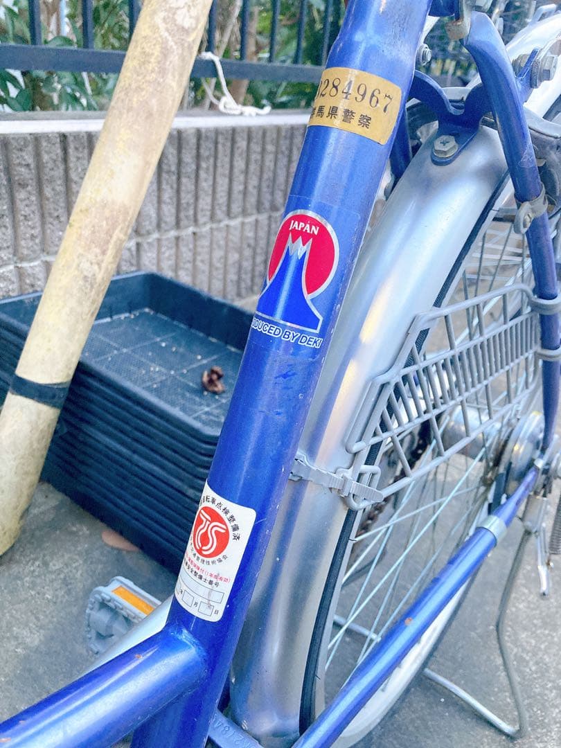 自転車　① シティサイクル チャリ