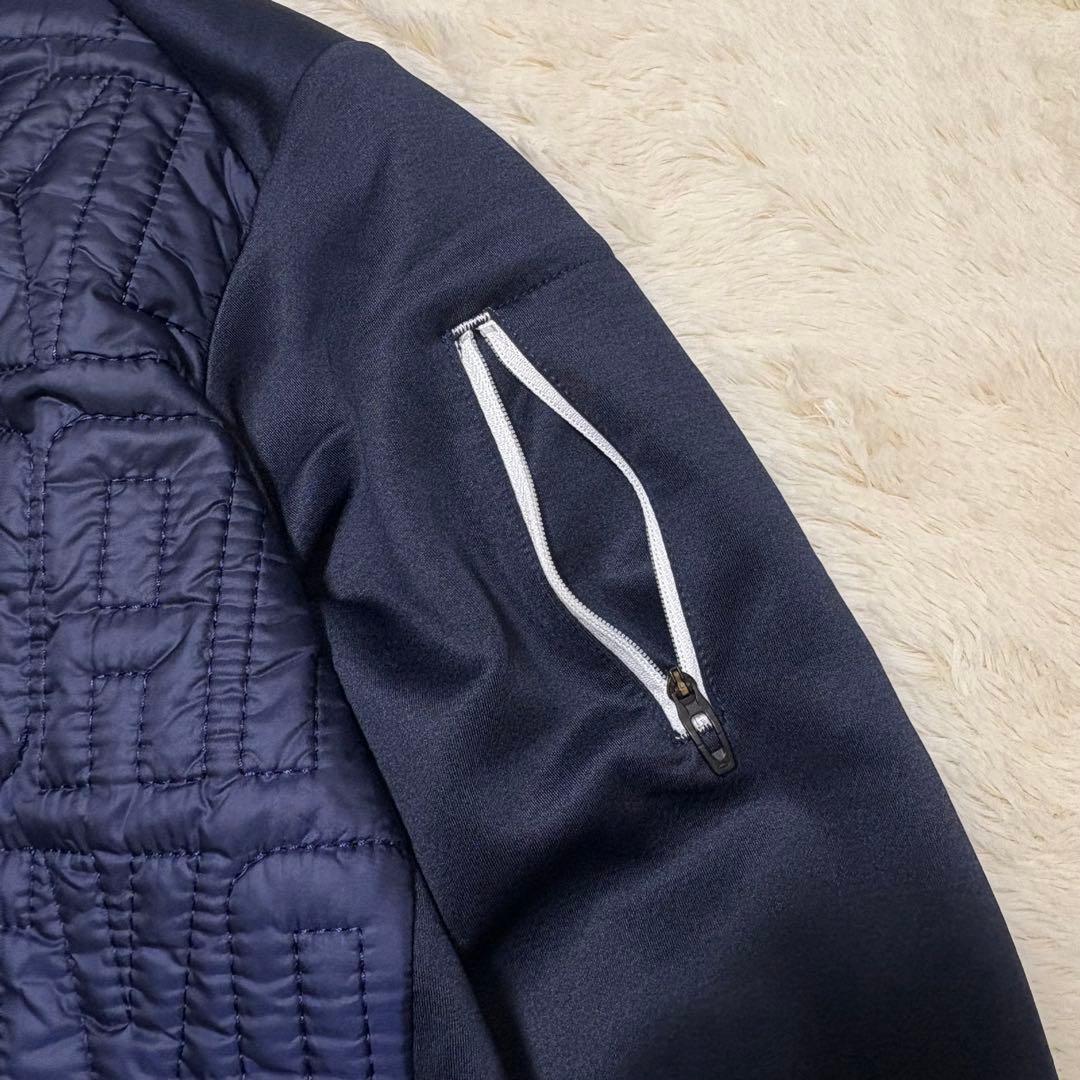 美品 OAKLEY ハイブリッドフリースジャケット ブルゾン ゴルフウェア