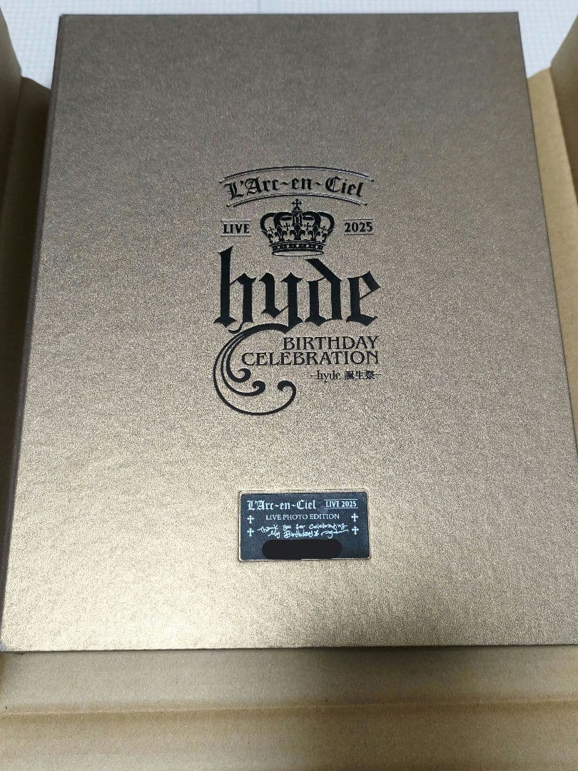 ラルク 2025年 LIVE hyde誕生祭 写真集 Photo Book
