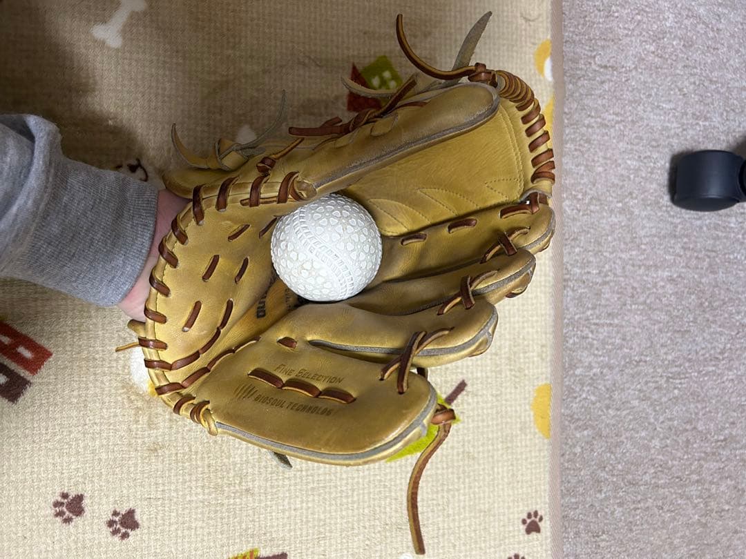 Mizuno Pro 軟式グローブと手袋セット