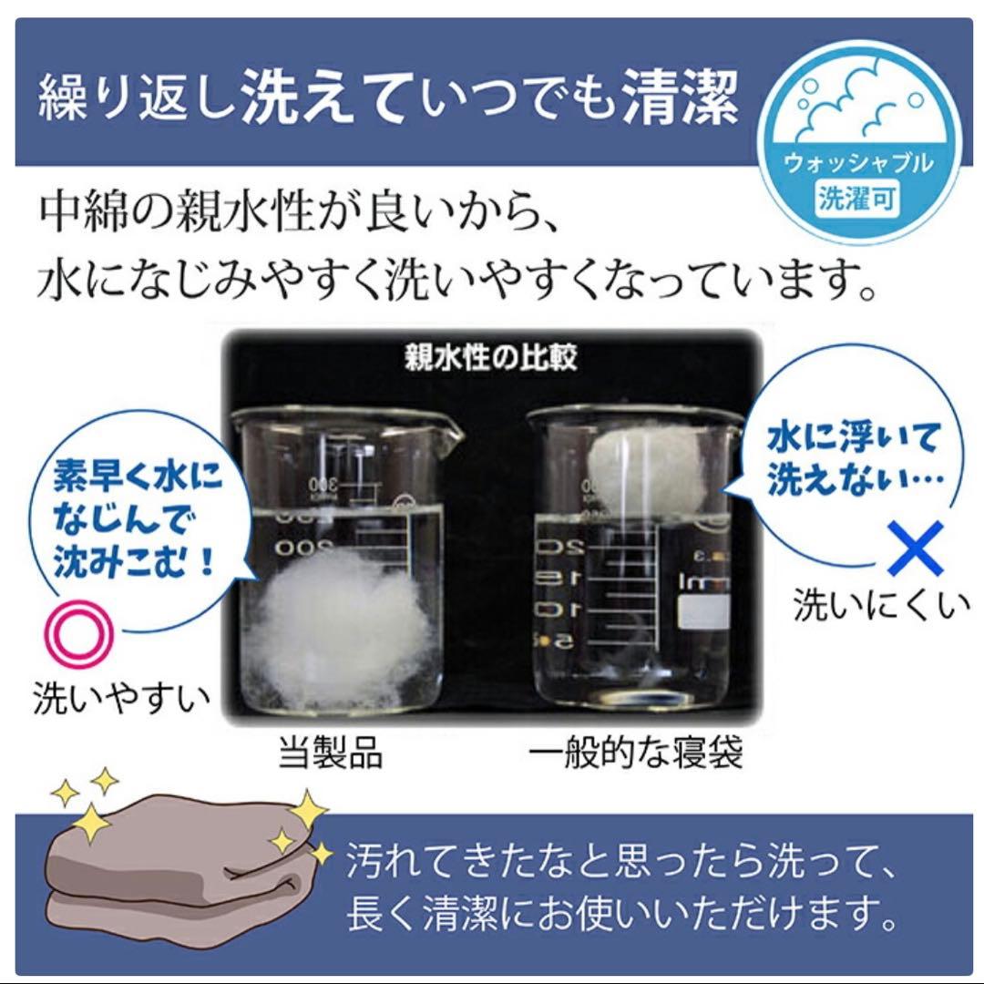 ★美品★Bears Rock ねぶくろん 寝袋 アウトドア　来客用布団