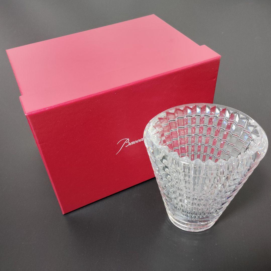 未使用保管品　Baccarat　バカラ　アイベース　S　フラワーベース　花瓶