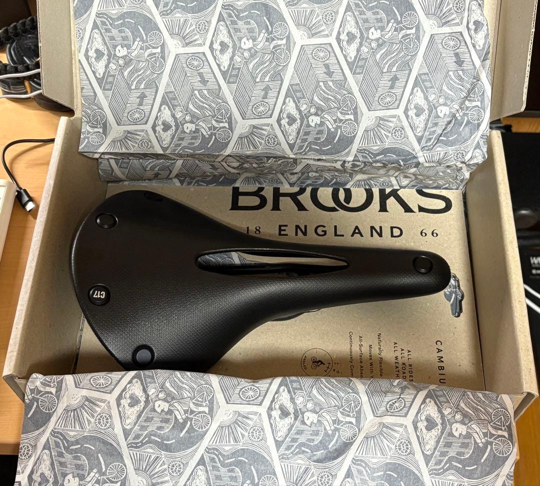 BROOKS CAMBIUM C17 CARVED ブラック