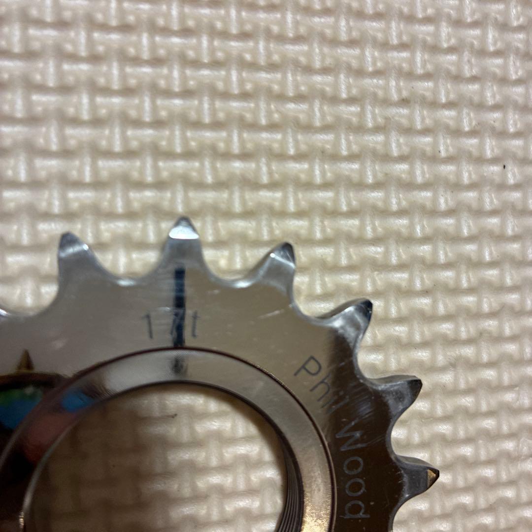 パーツ Phil Wood & Co. Track Cog 17T