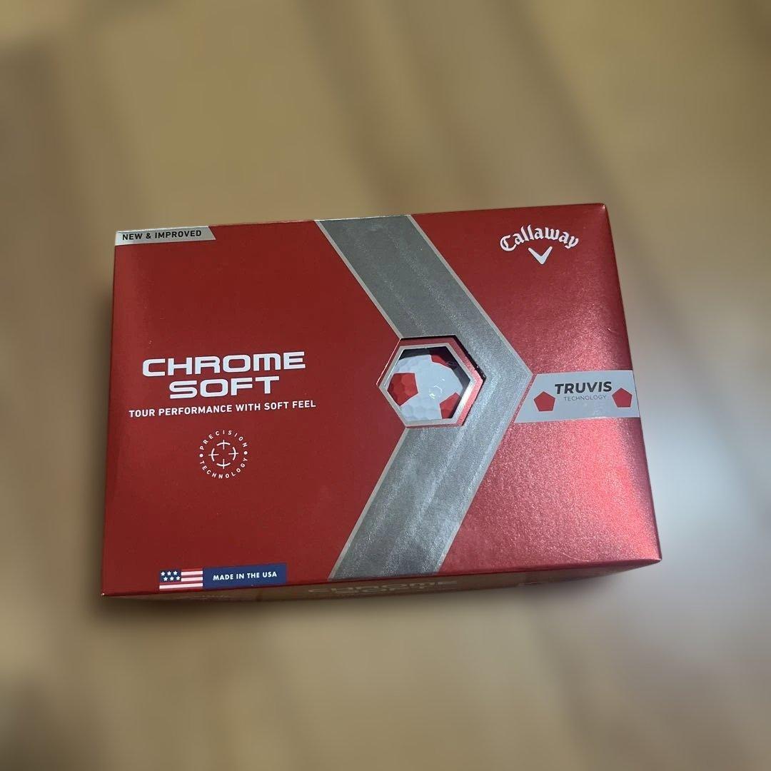 Callaway Chrome Soft ゴルフボール　12個