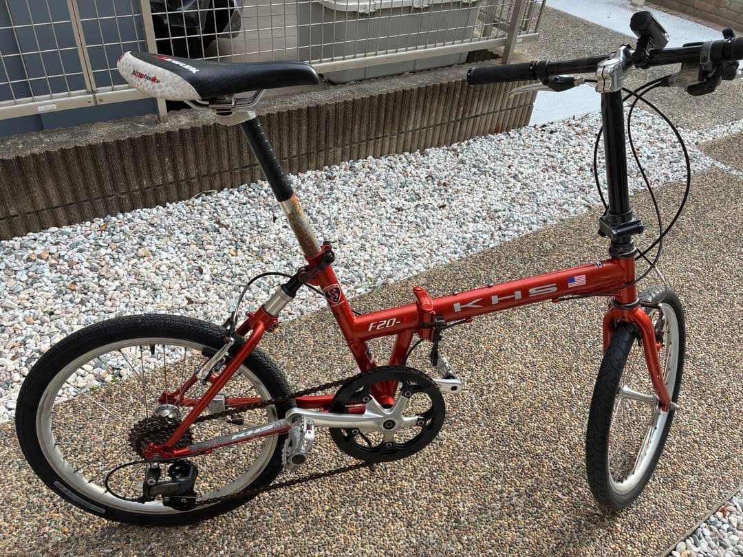 KHS F20-T 折りたたみ自転車ミニベロ　福岡市手渡し限定
