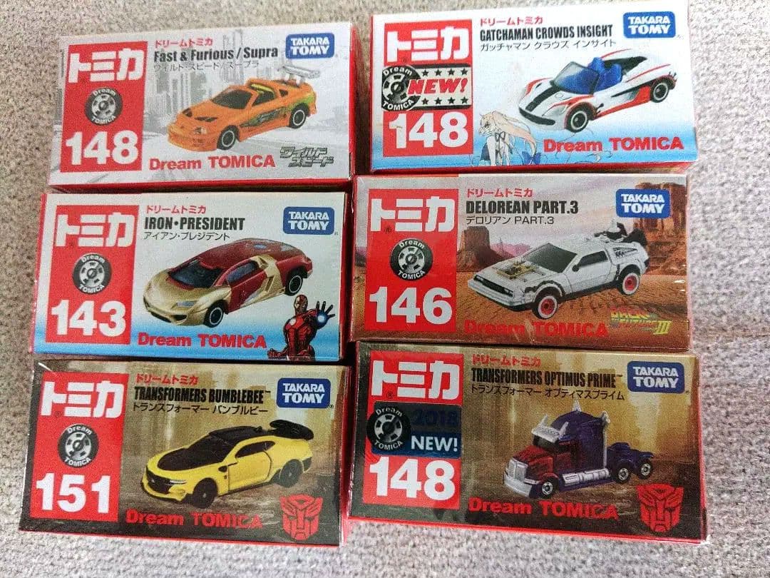 トミカ ドリームトミカ 6台 Dream TOMICA