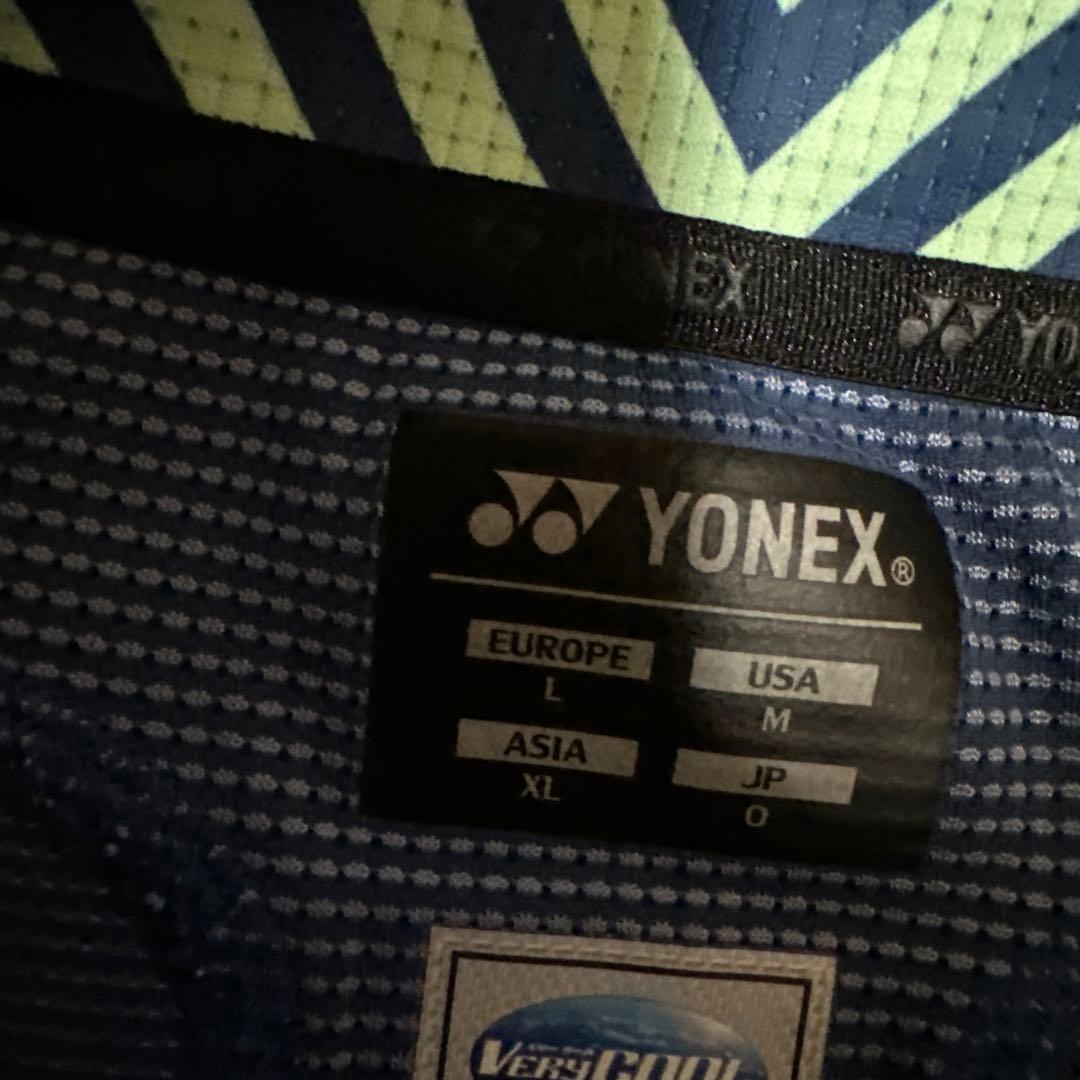 YONEX バドミントンウェア Oネイビー/ライム