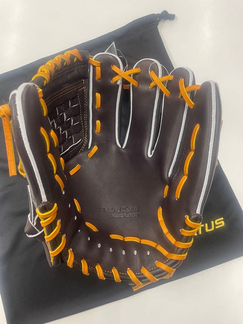 マ*り様 新品 ゼット プロステイタス 硬式用 内野手用グラブ 右投用