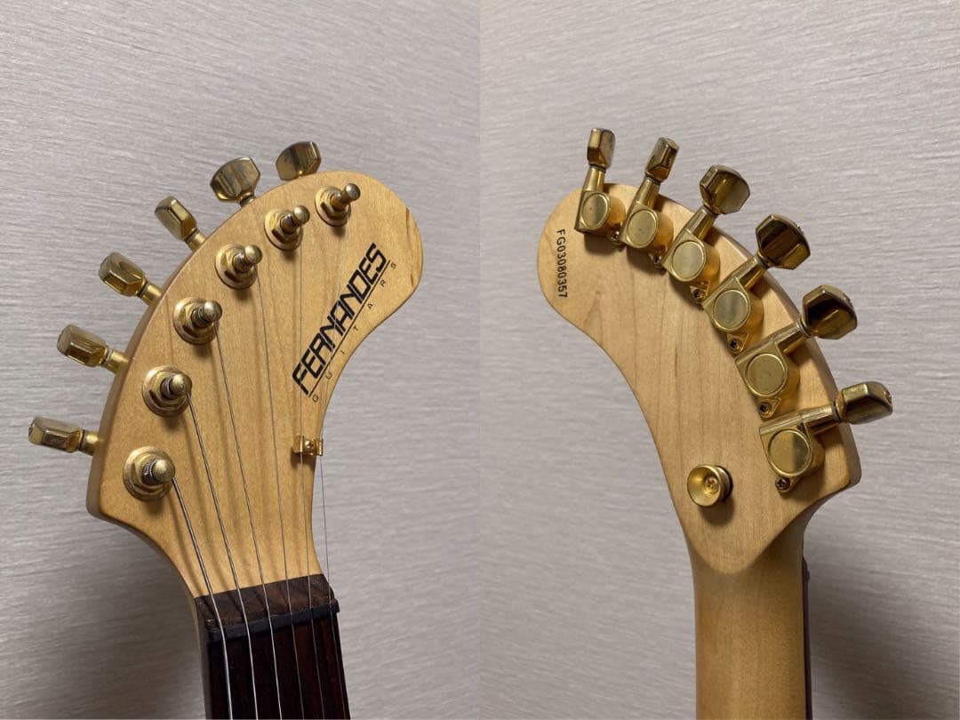 FERNANDES DIGI-ZO HYPER WR ZO-3 コンデンサ交換み