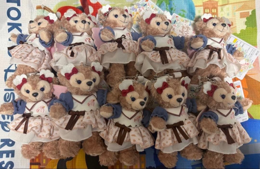 ディズニーシー　ウィッシングウィングス　シェリーメイ　ぬいぐるみバッジ　10個