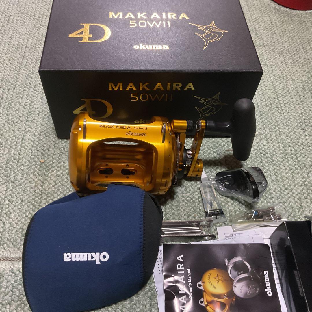 オクマ　マカイラ　MK-50WII 両軸リール