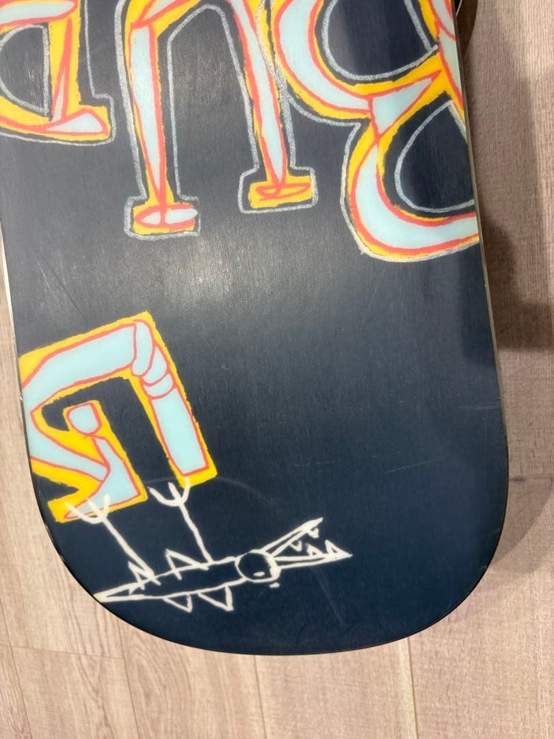【レア】Burton The Farm 154cm ビンディング付き　バートン