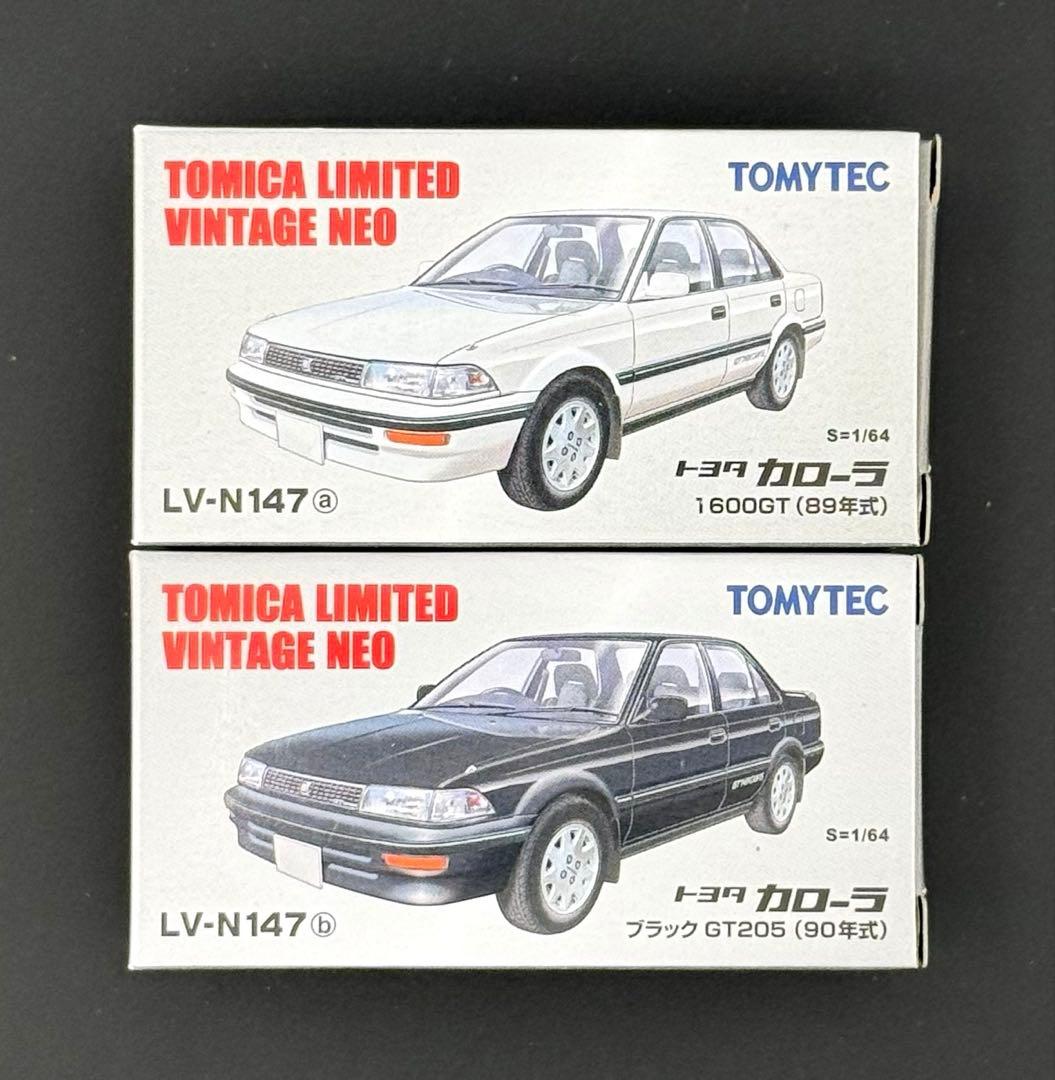 【新品】TOMICALIMITEDVINTAGENEOトヨタカローラ 2台セット