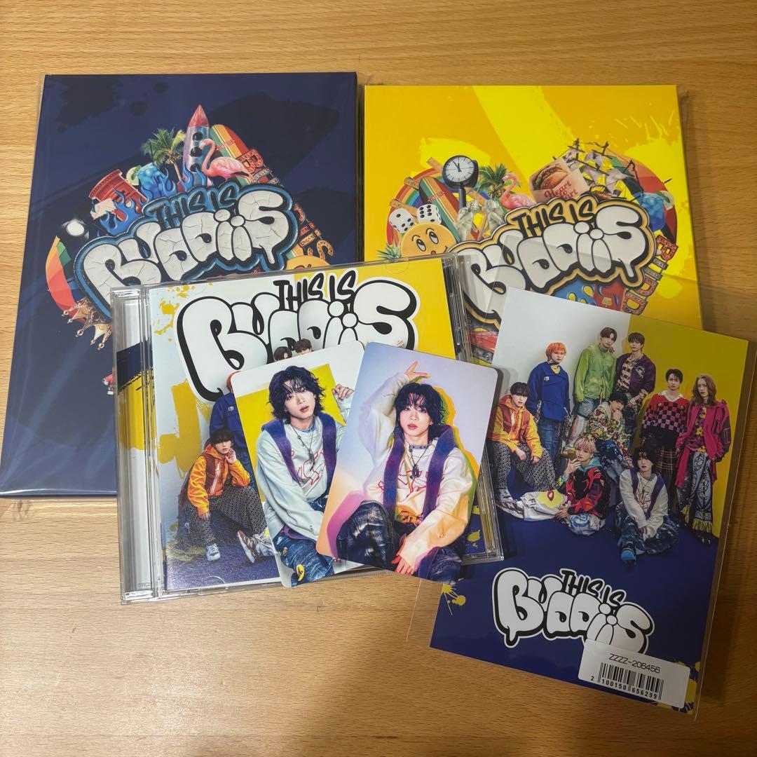 SHOOTトレカ付きTHIS IS BUDDiiS初回生産限定盤　AB通常盤