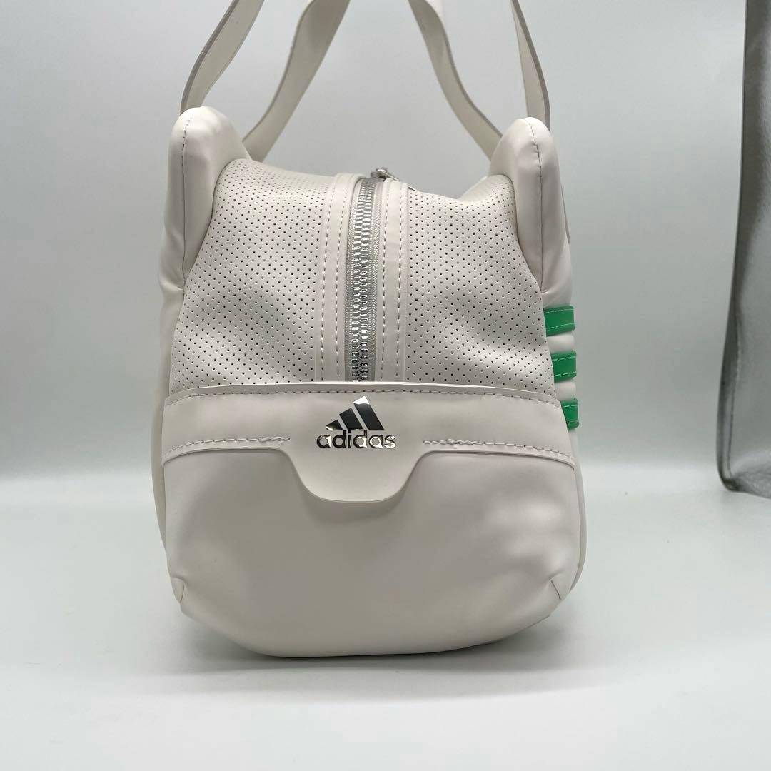 極美品✨ アディダス ゴルフ スリーストライプ ラウンドバッグ
