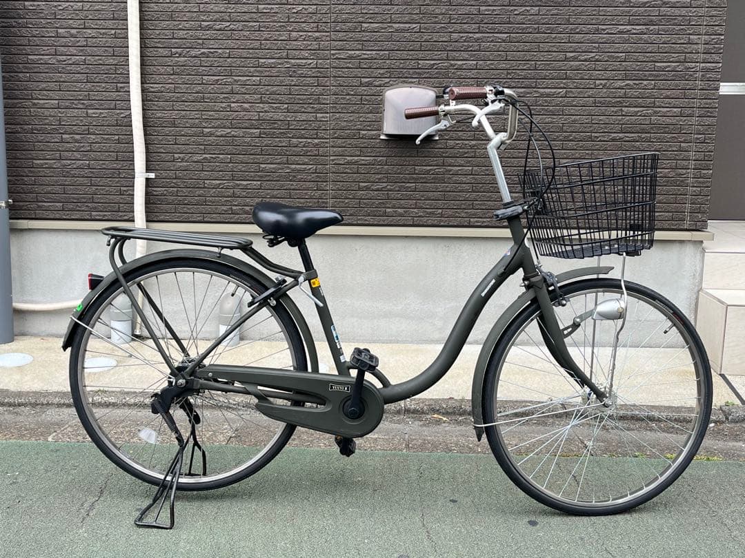 ツ*ー様 中古ブリヂストン美品LEDオートライト自転車〓ユービII26インチ※配