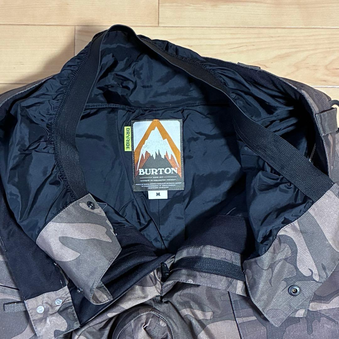 QUICKSILVER & BURTON スノボーウェア　上下セット　Mサイズ