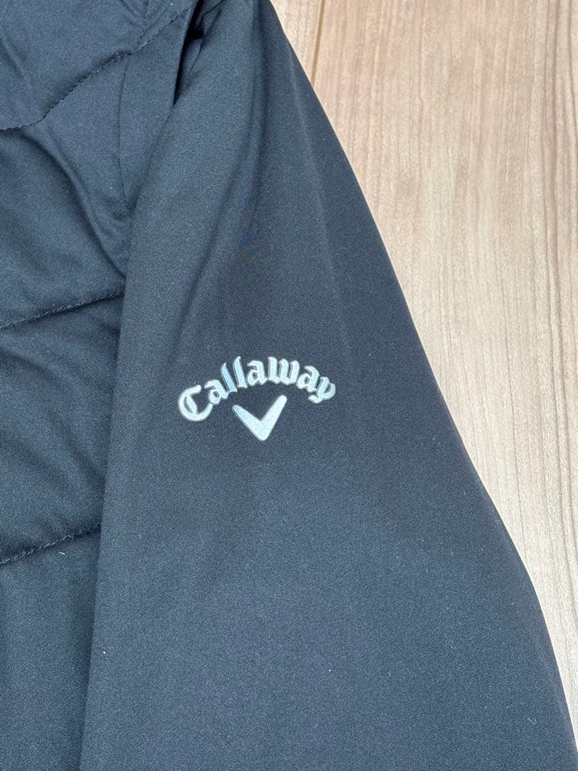 お*ん様 【Callaway】2wayキルティングブルゾン 蓄熱 中綿 ブラック
