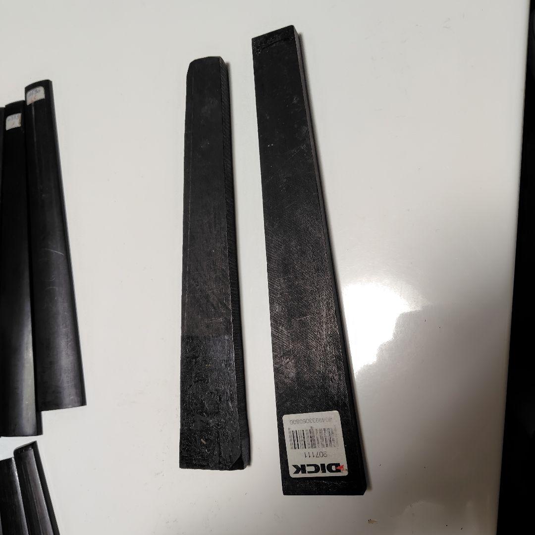 バイオリン用 指板パーツ まとめ売り（新品・中古・黒檀角材）分数バイオリン用含む