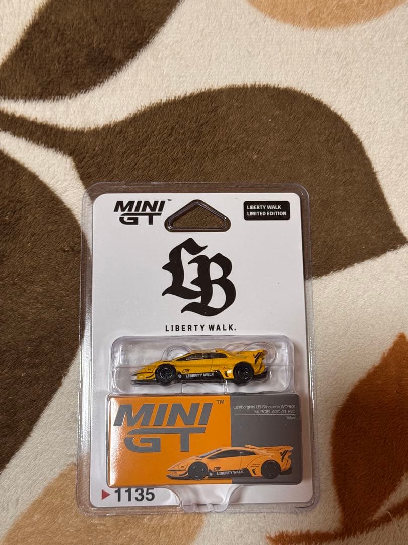 ミニカー LBWK MINI GT MURCIELAGO GT Evo Yellow