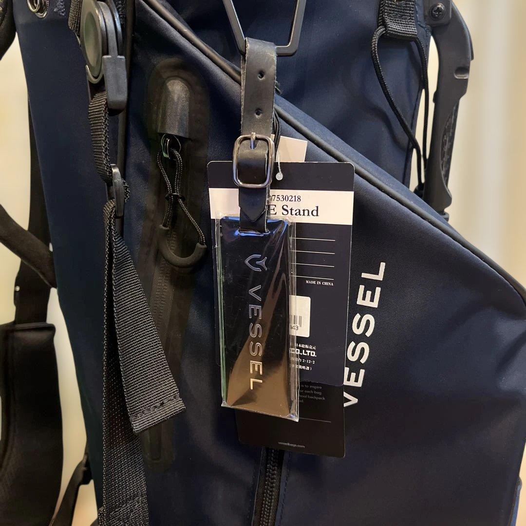 Vessel Stand ゴルフスタンドバッグ ネイビー